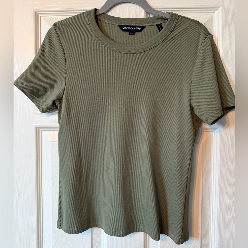 Veronica Beard Pruitt T-shirt - Green, Size L